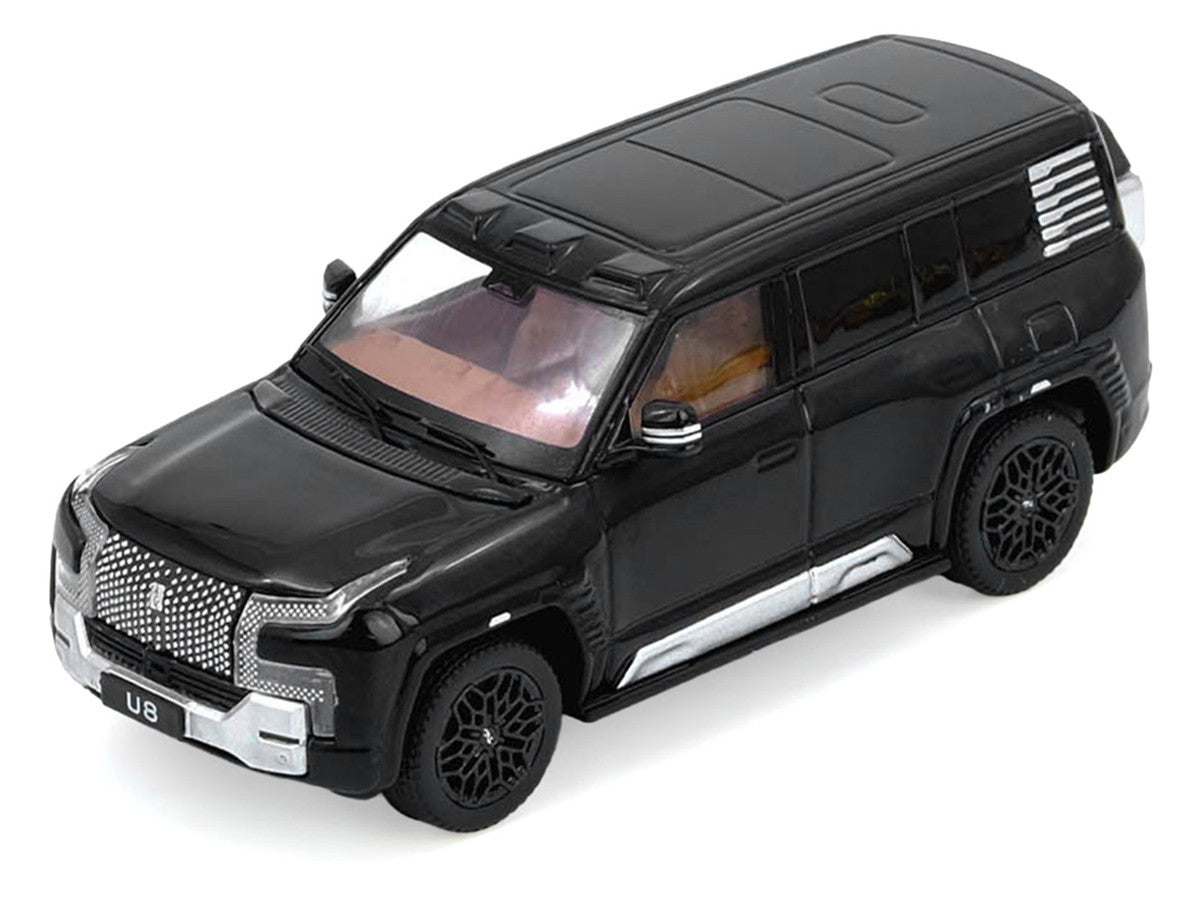 Yangwang U8 Black 1/64 Diecast Model Car by Inno Models-1