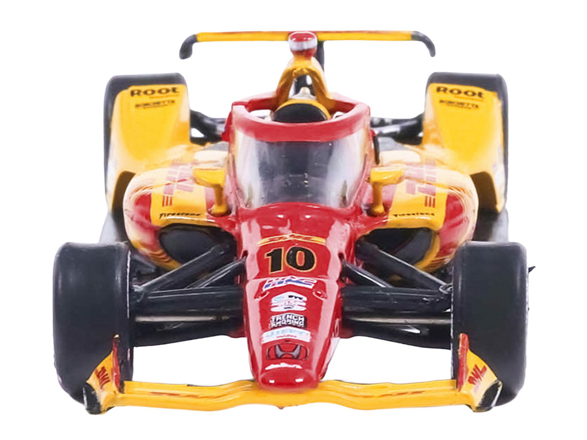 Dallara IndyCar #10 Alex Palou "DHL - Chip Ganassi Racing" Winner "Indianapolis 500" (2025) 1/64 Diecast Model by IXO Models-3