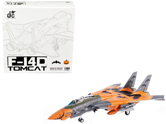 Grumman F-14D Tomcat Fighter Plane Ace Combat "Pumpkin Face" 1/144 Diecast Model by JC Wings-0