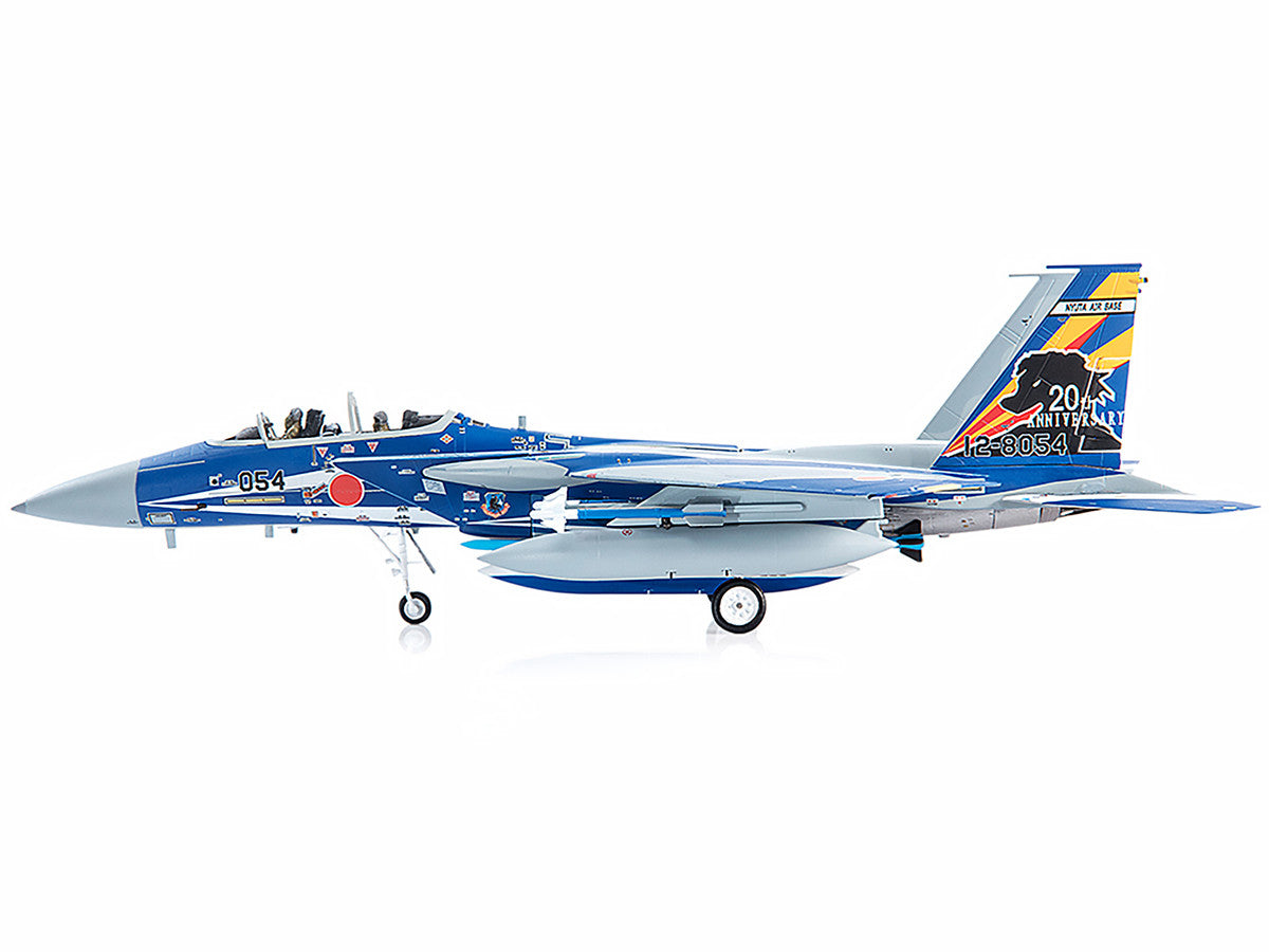 F-15DJ JASDF (Japan Air Self-Defense Force) Eagle Fighter Aircraft "23rd Fighter Training Group 20th Anniversary" with Display Stand Limited Edition to 600 pieces Worldwide 1/72 Diecast Model by JC Wings-1