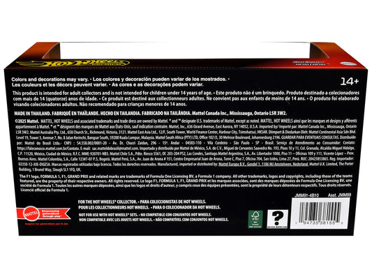 "McLaren Formula 1 Team" Formula One F1 World Championship (2025) 2 Piece Set Diecast Model Cars by Hot Wheels-0