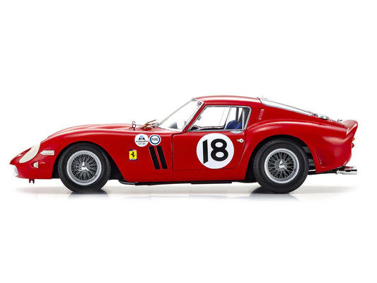 Ferrari 250 GTO #18 Pedro Rodriguez Winner "Daytona 3 Hours" (1963) 1/18 Diecast Model Car by Kyosho-0