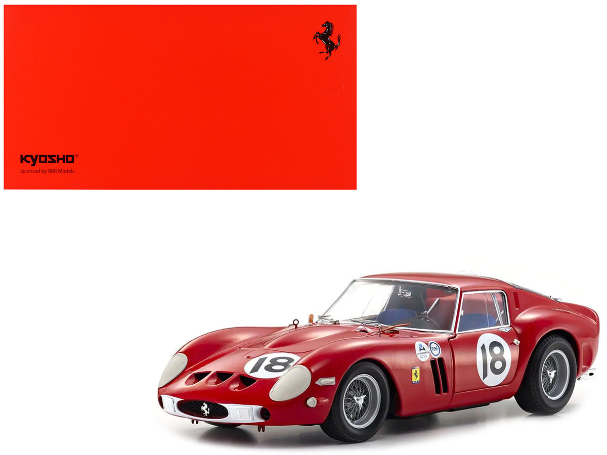 Ferrari 250 GTO #18 Pedro Rodriguez Winner "Daytona 3 Hours" (1963) 1/18 Diecast Model Car by Kyosho-4