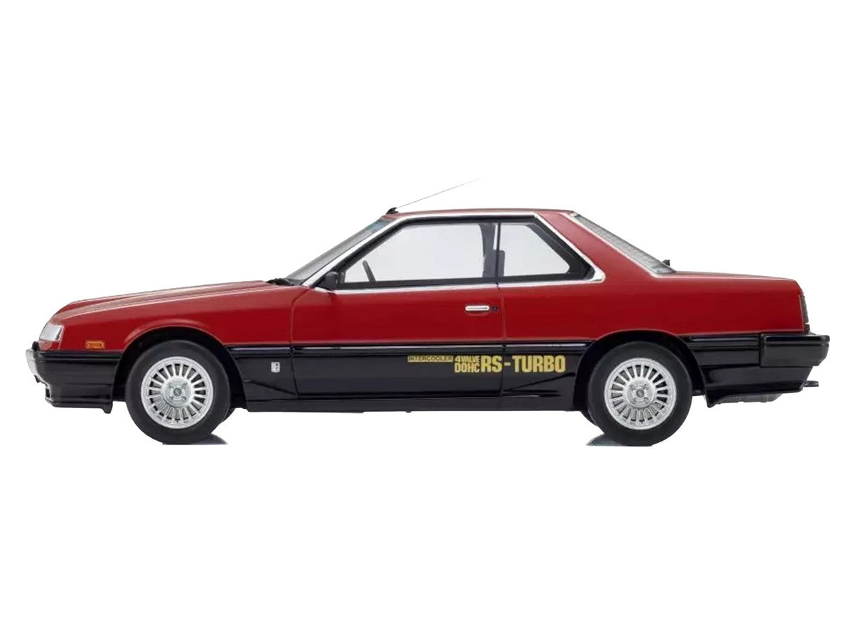 Nissan Skyline 2000 Turbo Intercooler RS-X RHD (Right Hand Drive) Red and Black 1/18 Model Car by Kyosho-0