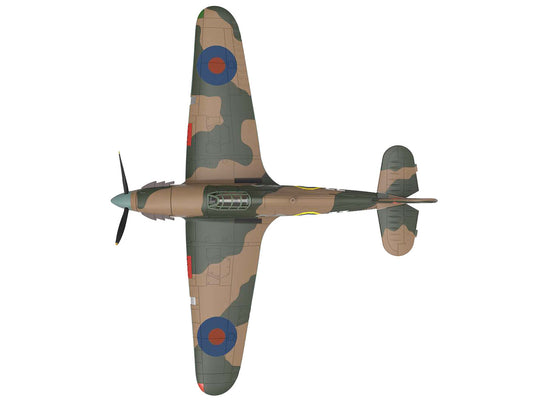 Hawker Hurricane Mk.IIB Aircraft "No. 134 Squadron 151 Wing Vaenga USSR" (1941) British Royal Air Force "Planes of World War II" Series 1/72 Diecast Model Airplane by Luppa-0