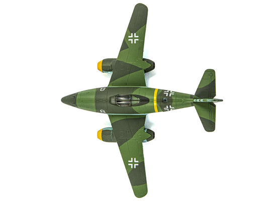 Messerschmitt Me 262 Fighter Aircraft "White 8 258 aerial victory ace Walter Nowotny Kommando Nowotny Germany" (1944) German Luftwaffe 1/72 Diecast Model Airplane by Luppa-0