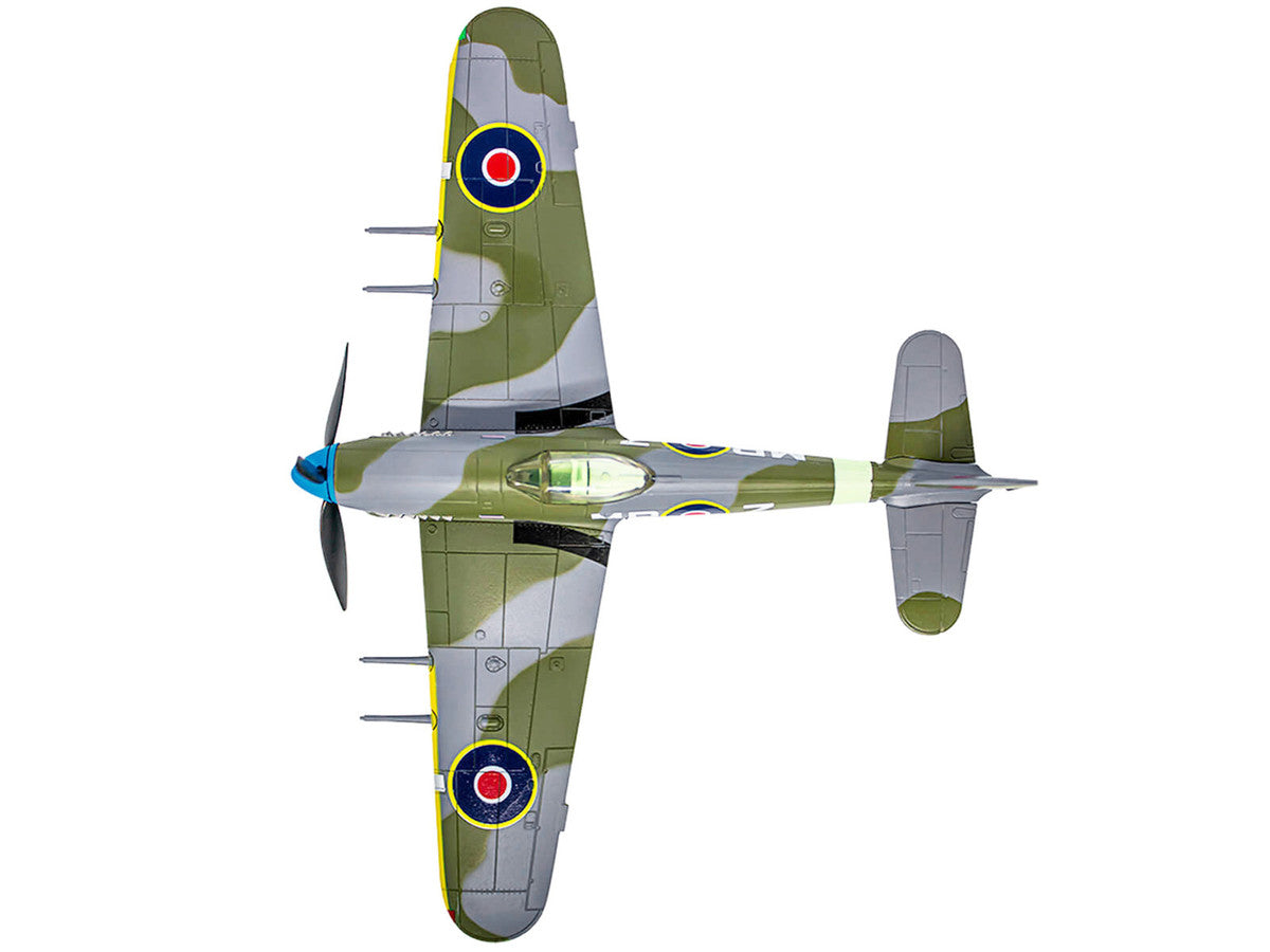 Hawker Typhoon Mk IB Fighter-Bomber Aircraft "No. 245 (Northern Rhodesian) Squadron" Royal Air Force (1942) "Planes of World War II" Series 1/72 Diecast Model Airplane by Luppa-0
