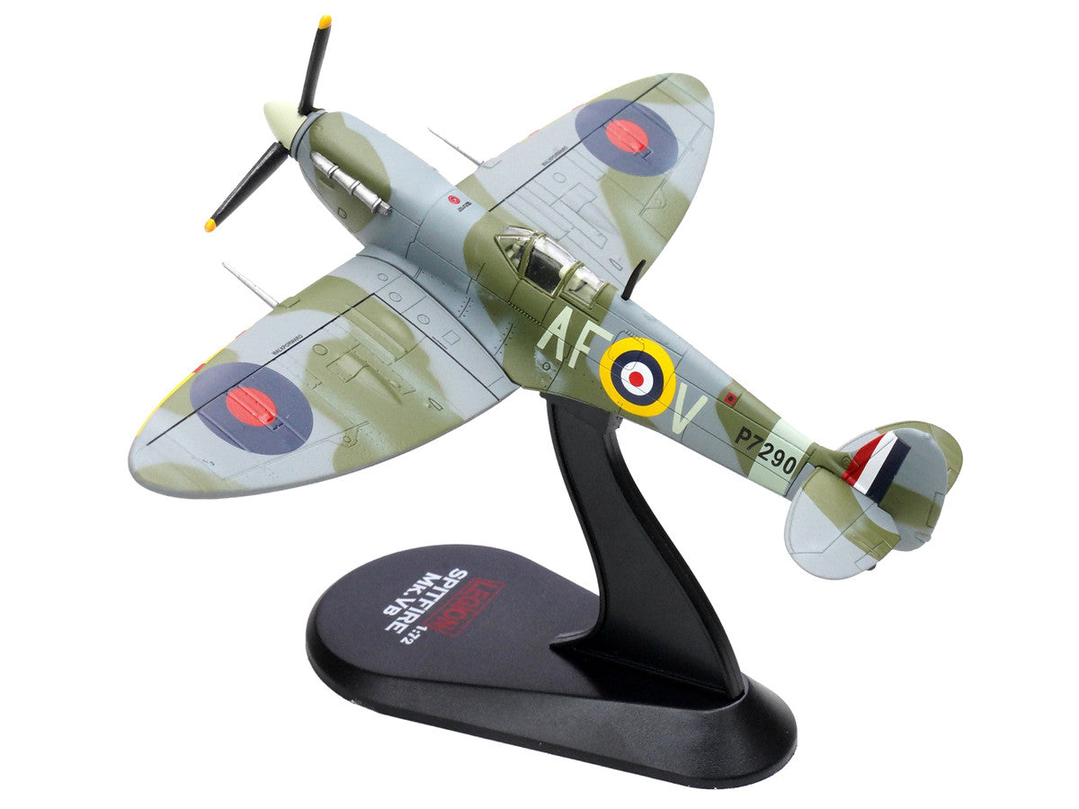 Supermarine Spitfire Mk IIa Fighter Aircraft "P7290 Air Fighting Development Unit RAF Duxford" (1942) Royal Air Force 1/72 Diecast Model by Legion-2