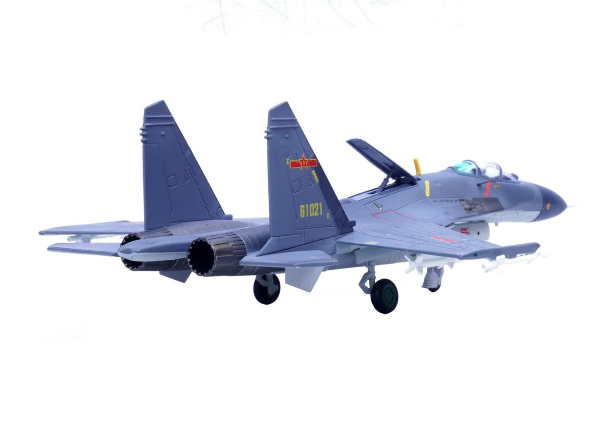 Shenyang J-11B Yinglong Aircraft "61021 Northern Theater Command" (2019) People's Liberation Army Air Force 1/100 Diecast Model Airplane by Legion-1