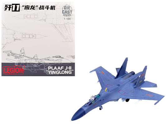 Shenyang J-11B Yinglong Aircraft "61021 Northern Theater Command" (2019) People's Liberation Army Air Force 1/100 Diecast Model Airplane by Legion-0