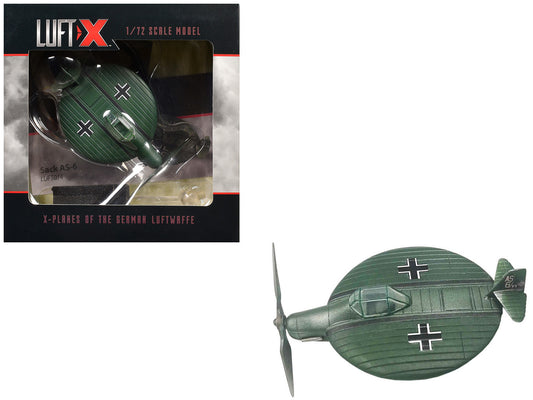 Sack AS-6 Aircraft Prototype "German Luftwaffe" 1/72 Model by Luft-X-0