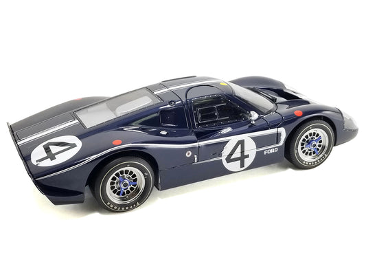 Ford GT40 MKIV #4 Denny Hulme - Lloyd Ruby "Holman & Moody" "24 Hours of Le Mans" (1967) "Masterpiece Collection" 1/12 Diecast Model Car by ACME-0
