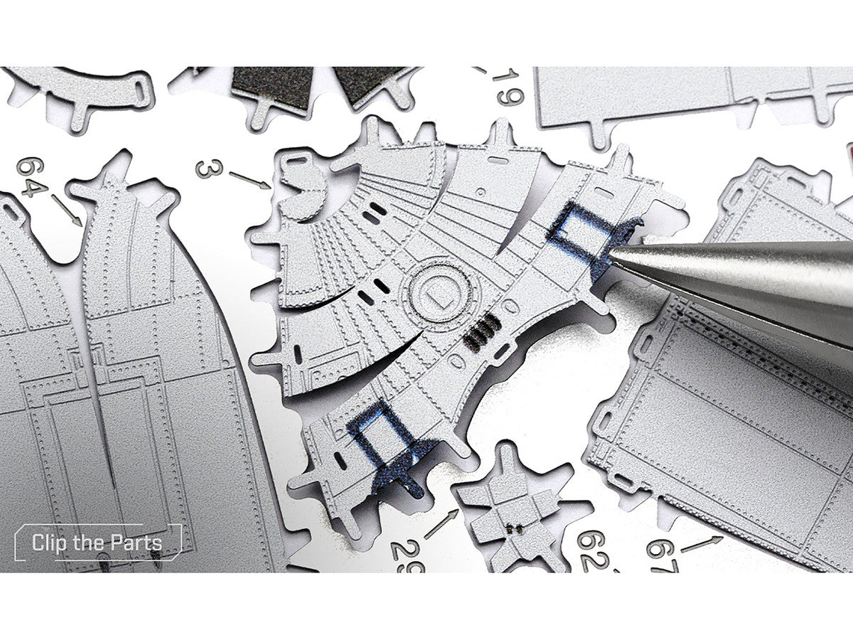 Model Kit Consolidated PBY Catalina Amphibious Aircraft "Miss Pick Up" United States Army Air Forces (Moderate Difficulty) Steel Model by Metal Earth-3