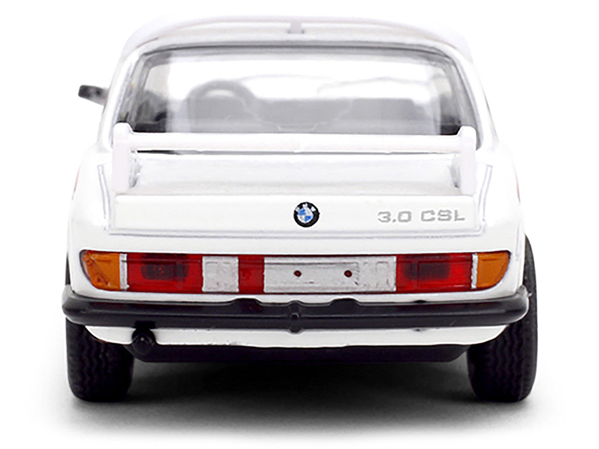 1975 BMW 3.0 CSL White with Red and Blue Stripes "Collection" Series 1/64 Diecast Model Car by Majorette-3