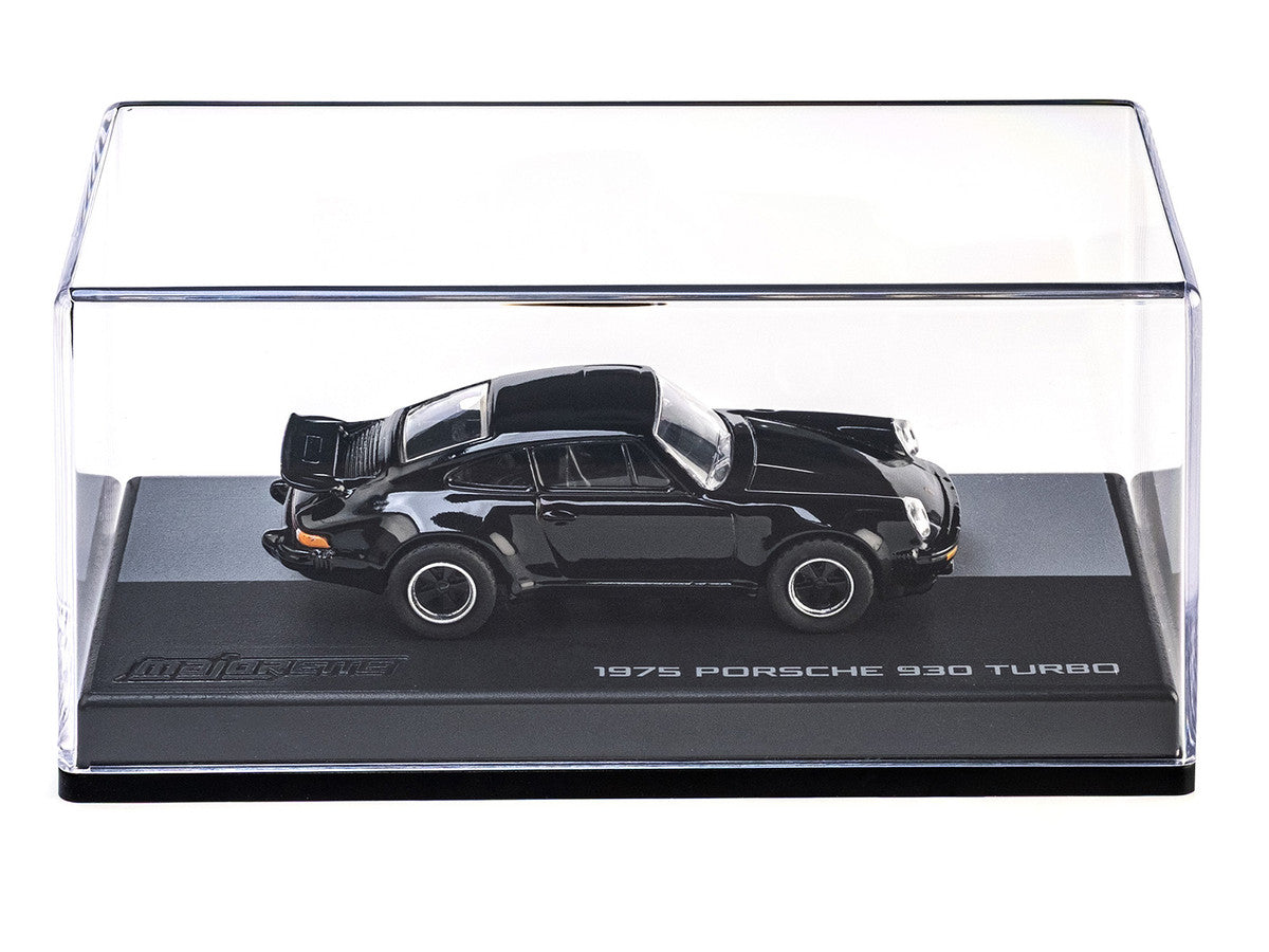 1975 Porsche 930 Turbo Black "Collection" Series 1/64 Diecast Model Car by Majorette-2