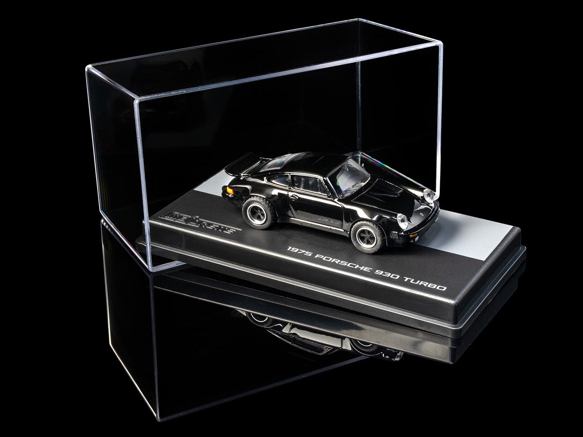 1975 Porsche 930 Turbo Black "Collection" Series 1/64 Diecast Model Car by Majorette-1