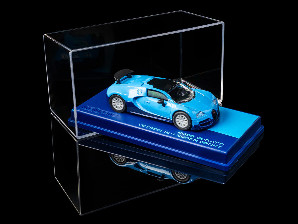 2005 Bugatti Veyron 16.4 Super Sport Blue "Collection" Series 1/64 Diecast Model Car by Majorette-2