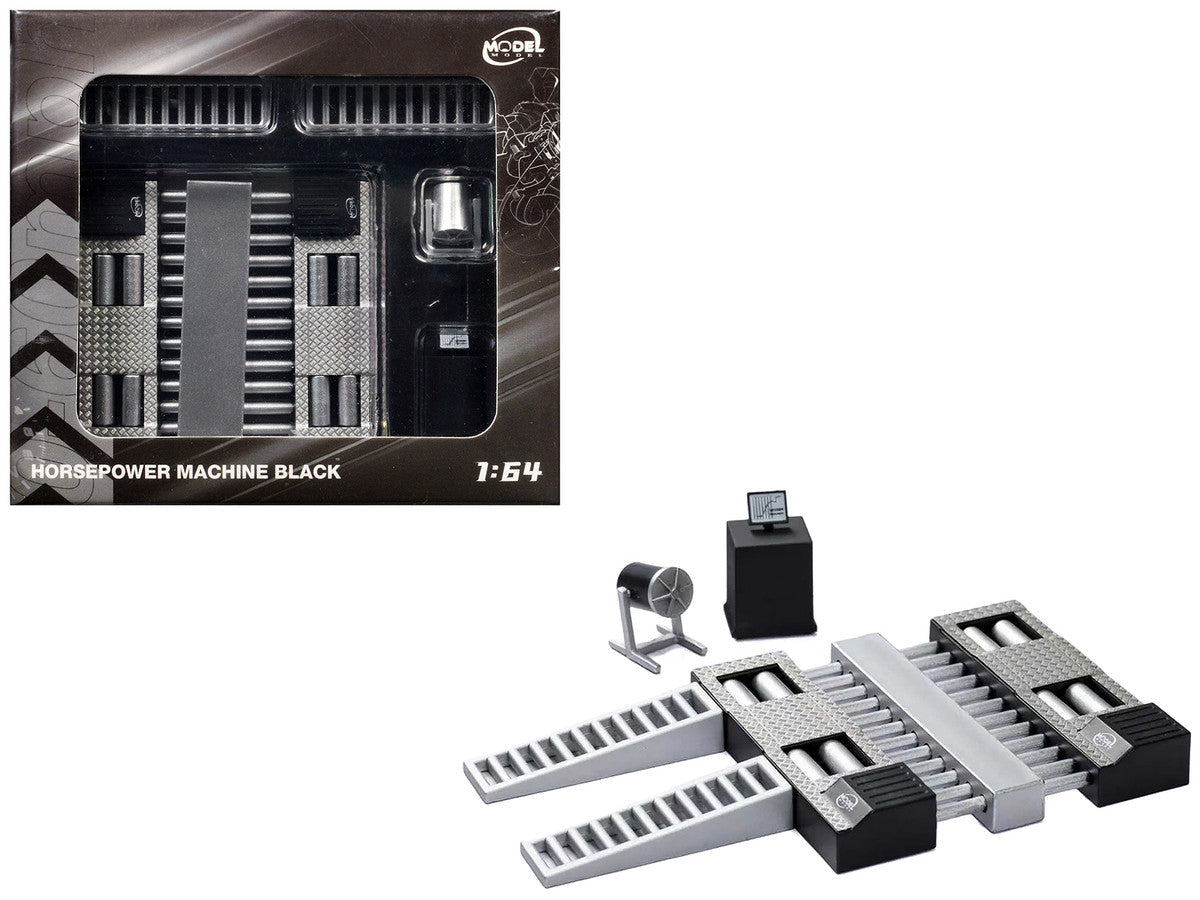 Horsepower Machine Black 1/64 Diecast Model by Model Model-0