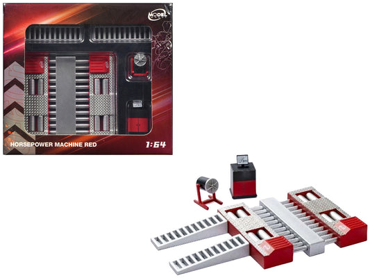 Horsepower Machine Red 1/64 Diecast Model by Model Model-0