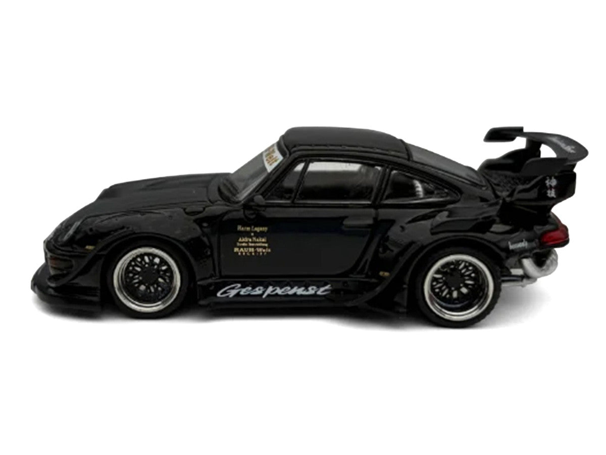 RWB 993 "Gespenst" Black 1/64 Diecast Model Car by Model Model-1
