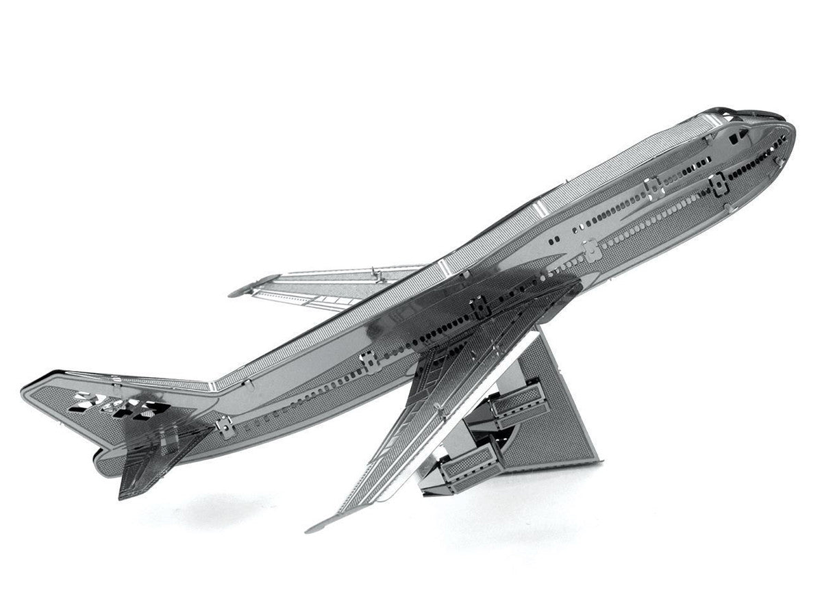 Model Kit Boeing 747 Commercial Aircraft (Easy Difficulty) Steel Model by Metal Earth-2