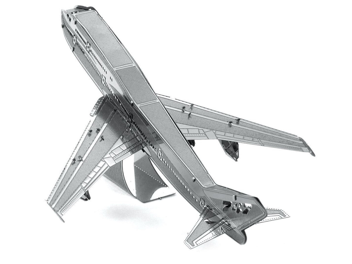 Model Kit Boeing 747 Commercial Aircraft (Easy Difficulty) Steel Model by Metal Earth-3