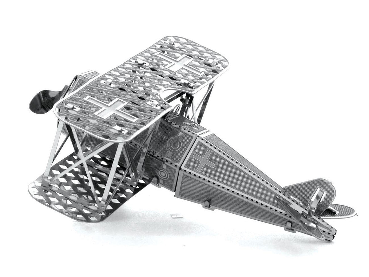 Model Kit Fokker D-VII Fighter Aircraft "Imperial German Army" (Easy Difficulty) Steel Model by Metal Earth-2