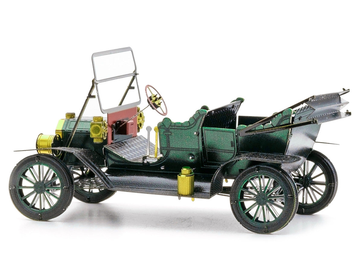Model Kit 1908 Ford Model T Dark Green (Moderate Difficulty) Steel Model by Metal Earth-2