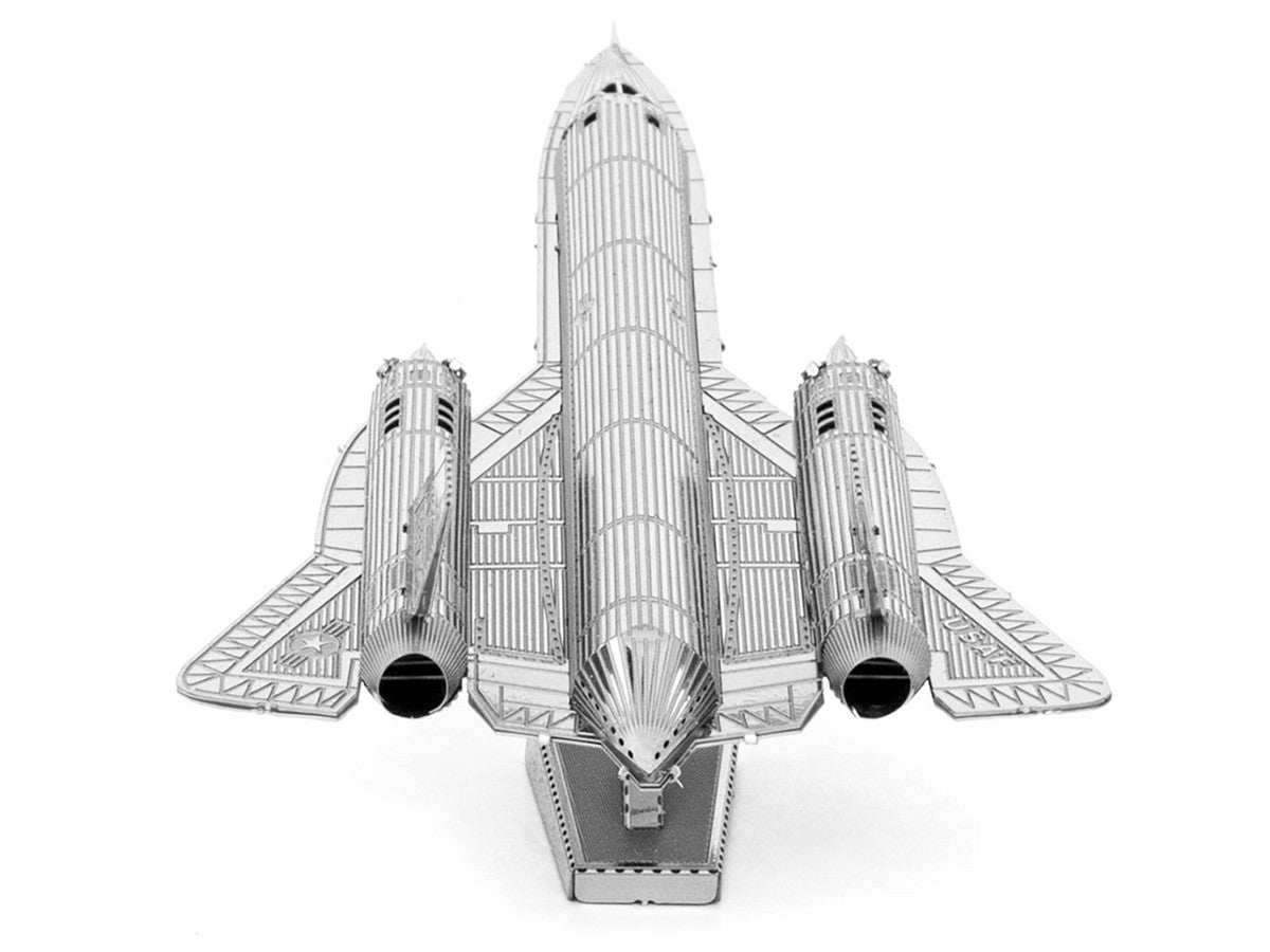 Model Kit Lockheed Martin SR-71 Blackbird Aircraft (Moderate Difficulty) Steel Model by Metal Earth-3