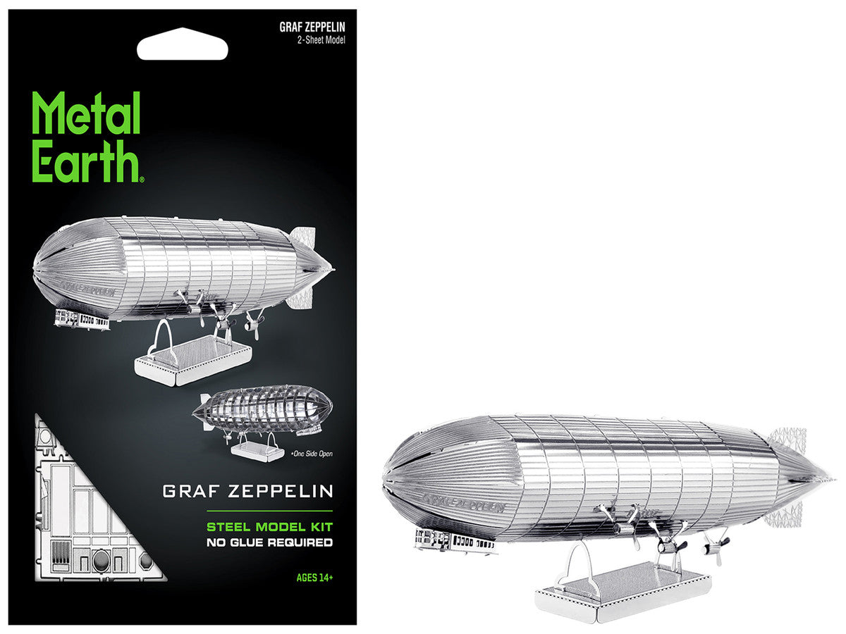 Model Kit Graf Zeppelin Airship (Moderate Difficulty) Steel Model by Metal Earth-4