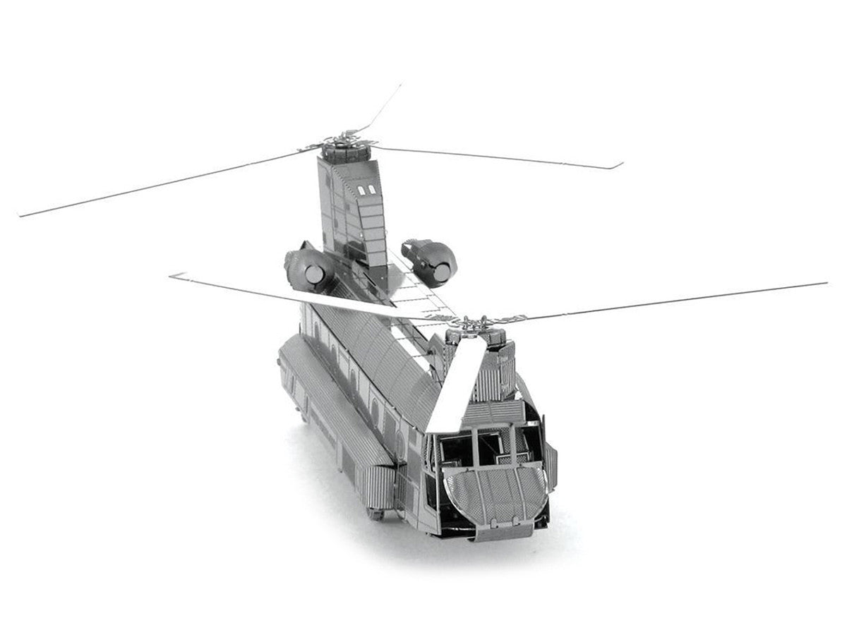 Model Kit Boeing CH-47 Chinook Transport Helicopter (Moderate Difficulty) Steel Model by Metal Earth-3