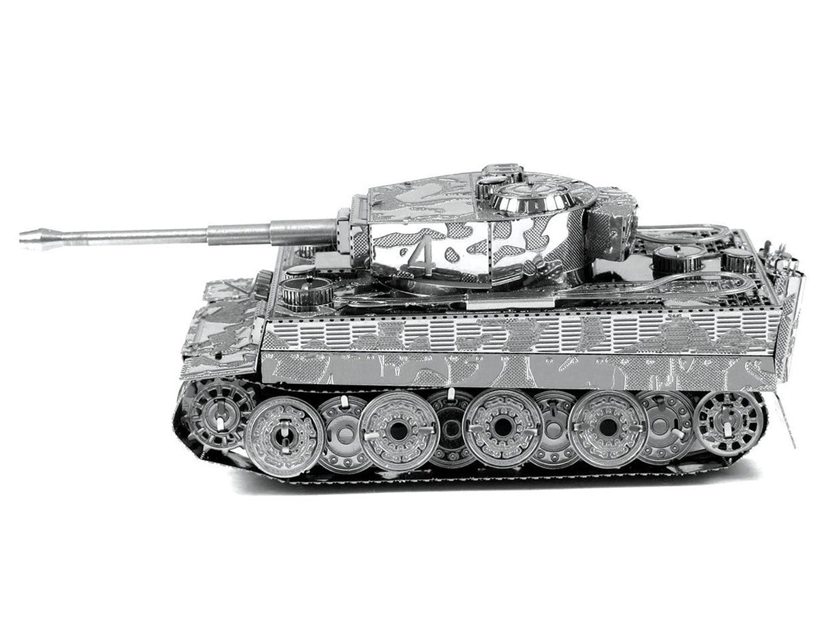 Model Kit German Tiger I Tank (Moderate Difficulty) Steel Model by Metal Earth-0