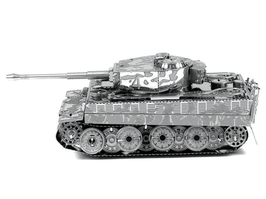 Model Kit German Tiger I Tank (Moderate Difficulty) Steel Model by Metal Earth-0