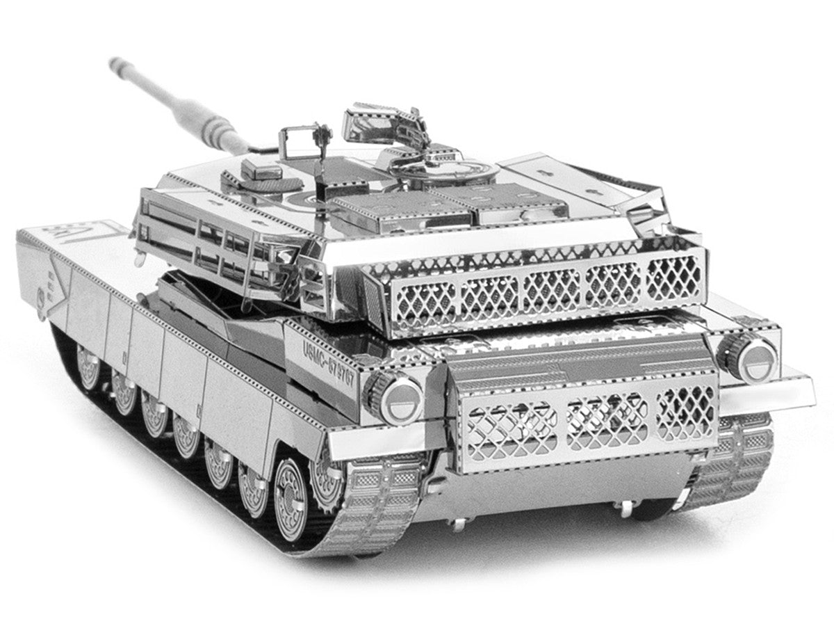Model Kit American M1 Abrams Tank (Moderate Difficulty) Steel Model by Metal Earth-2