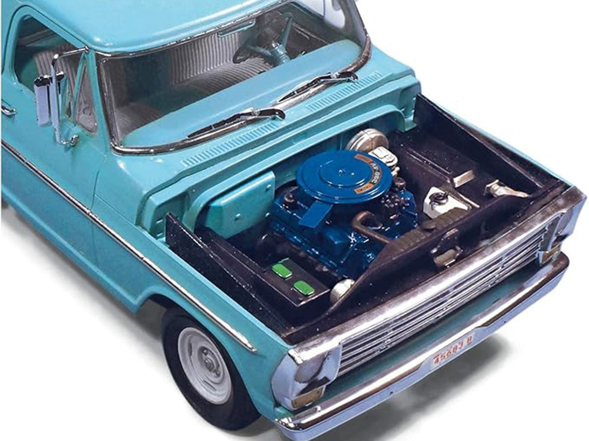 Skill 3 Model Kit 1967 Ford F100 Service Bed Pickup Truck 1/25 Scale Model by Moebius-3