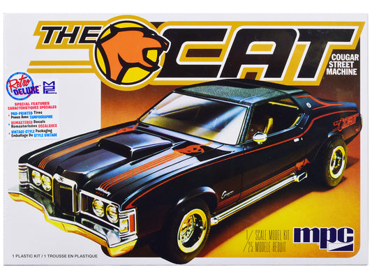 Skill 2 Model Kit 1973 Mercury Cougar "The Cat" 1/25 Scale Model by MPC-0