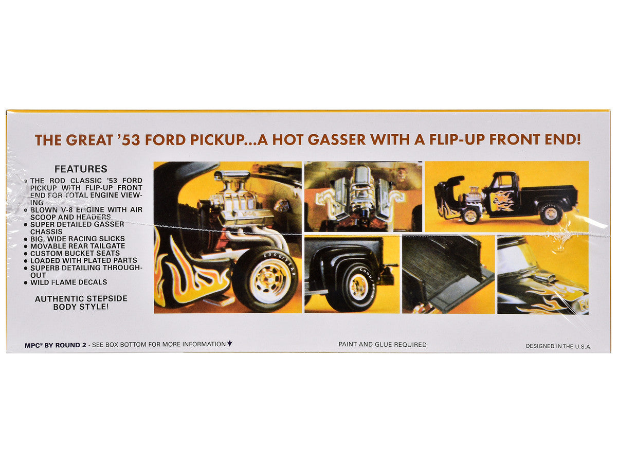 Skill 2 Model Kit 1953 Ford Stepside Pickup Truck 1/25 Scale Model by MPC-1