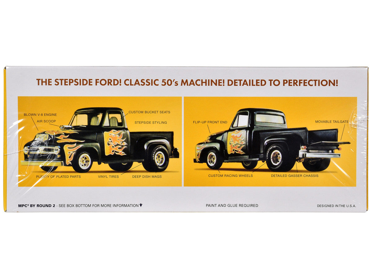 Skill 2 Model Kit 1953 Ford Stepside Pickup Truck 1/25 Scale Model by MPC-2