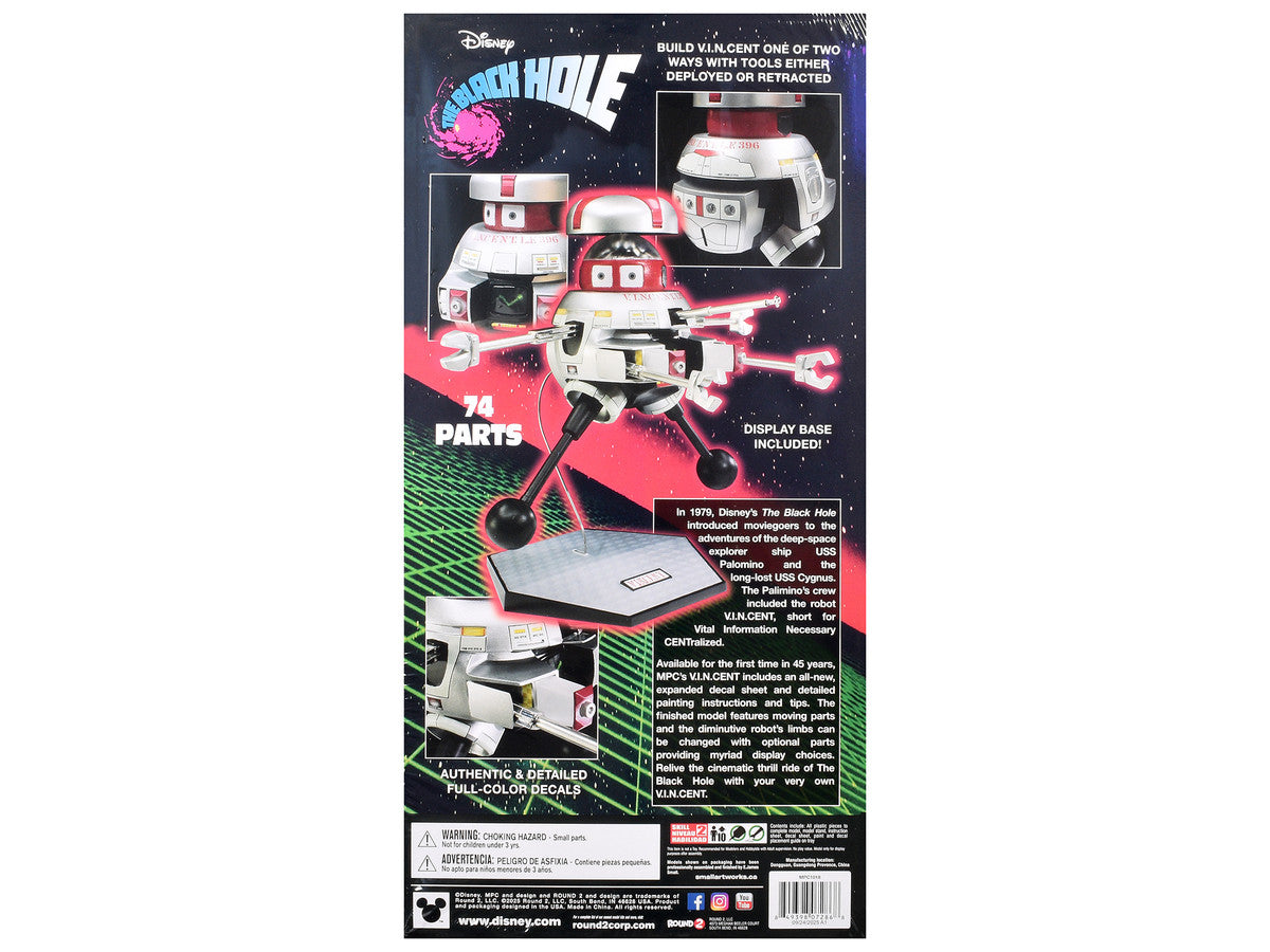 Skill 2 Model Kit V.I.N.CENT. Robot "The Black Hole" (1979) Movie 1/6 Scale Model by MPC-3