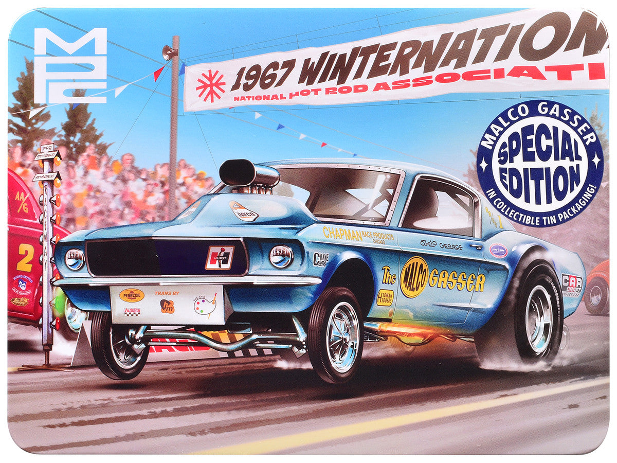 Skill 2 Model Kit Ohio George's Malco Gasser with Collector's Tin 1/25 Scale Model by MPC-3