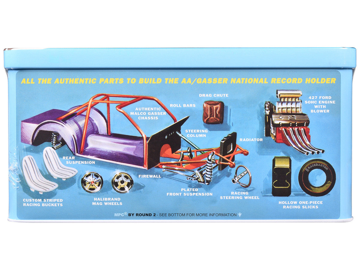 Skill 2 Model Kit Ohio George's Malco Gasser with Collector's Tin 1/25 Scale Model by MPC-2