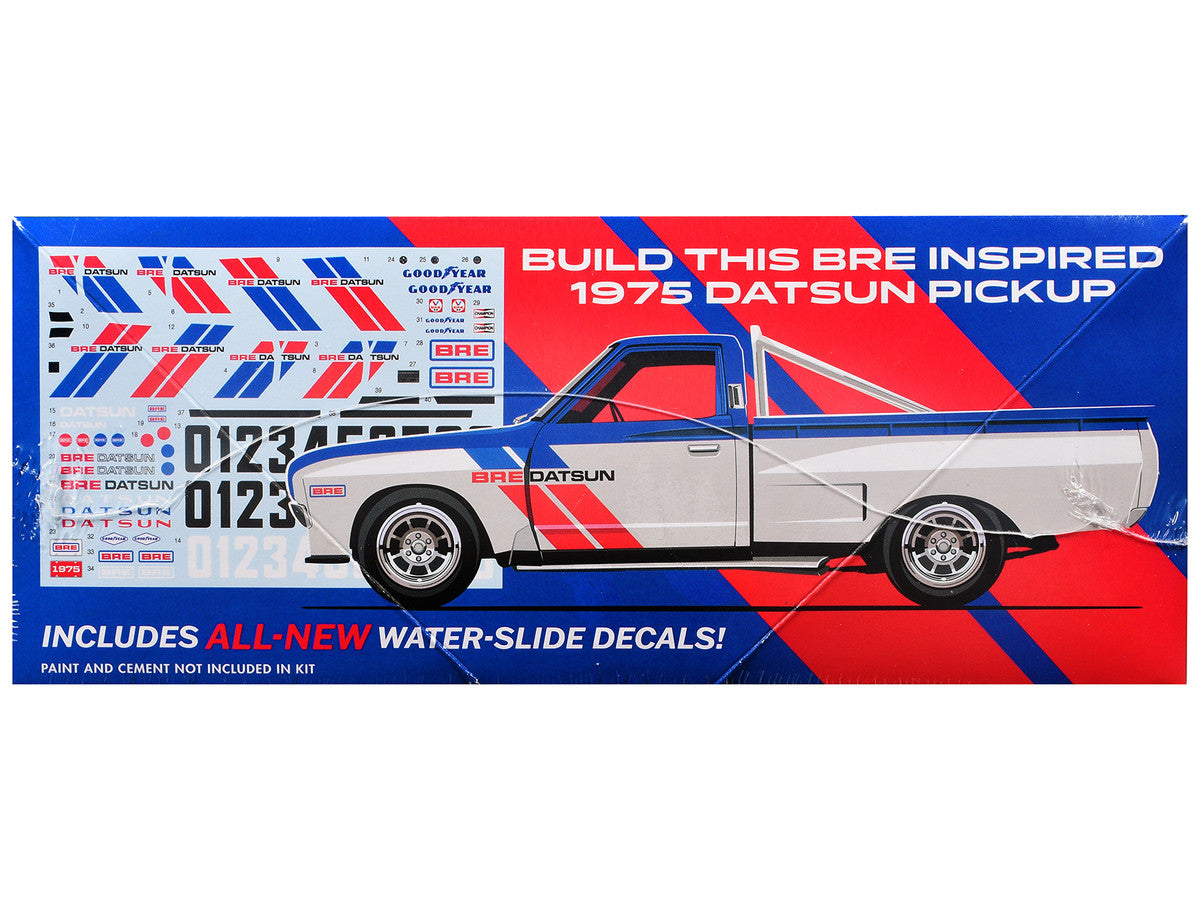 Skill 2 Model Kit 1975 Datsun Pickup Truck "BRE" 1/25 Scale Model by MPC-0