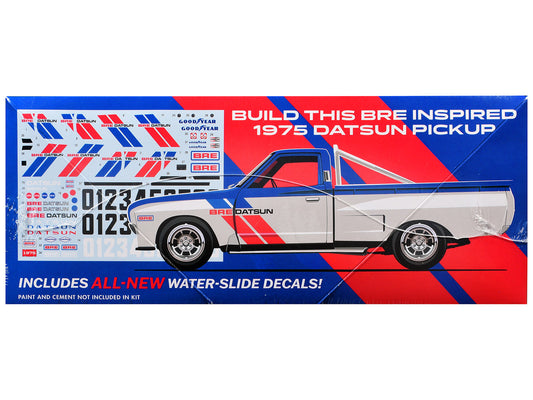 Skill 2 Model Kit 1975 Datsun Pickup Truck "BRE" 1/25 Scale Model by MPC-0
