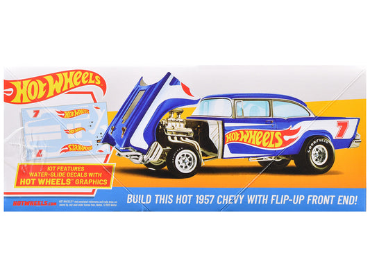 Skill 2 Model Kit 1957 Chevrolet Sedan Flip-Nose "Hot Wheels" 1/25 Scale Model by MPC-0