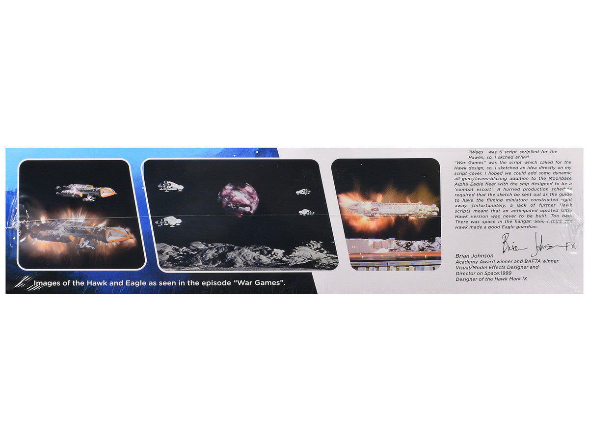 Skill 2 Model Kit Eagle and Hawk War Games Edition "Space: 1999" (1975-1977) TV Series 1/72 Scale Model by MPC-1