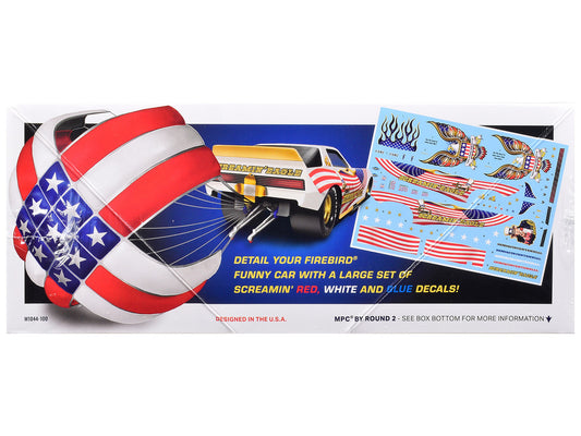 Skill 2 Model Kit Pontiac Firebird Funny Car "Unk' Sam's Screaming Eagle" 1/25 Scale Model by MPC-0