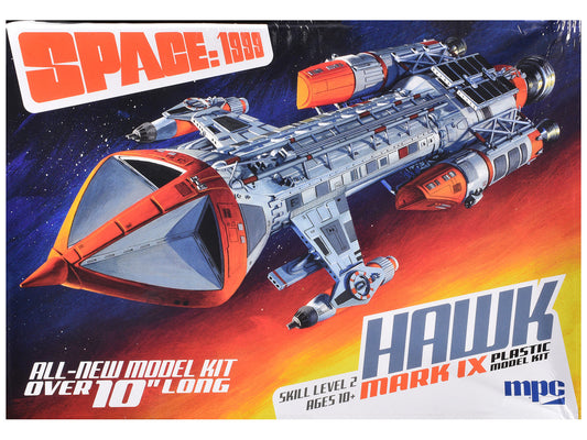Skill 2 Model Kit Hawk Mark IX Spacecraft "Space: 1999" (1975-1977) TV Series 1/72 Scale Model by MPC-0