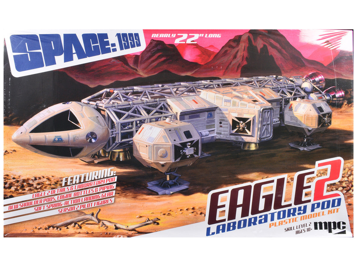Skill 2 Model Kit Eagle 2 Laboratory Pod "Space: 1999" (1975-1977) TV Series 1/48 Scale Model by MPC-0