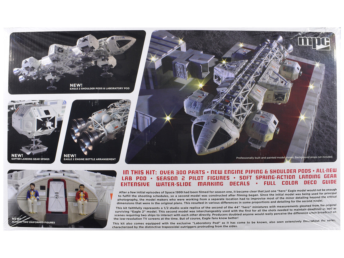 Skill 2 Model Kit Eagle 2 Laboratory Pod "Space: 1999" (1975-1977) TV Series 1/48 Scale Model by MPC-3