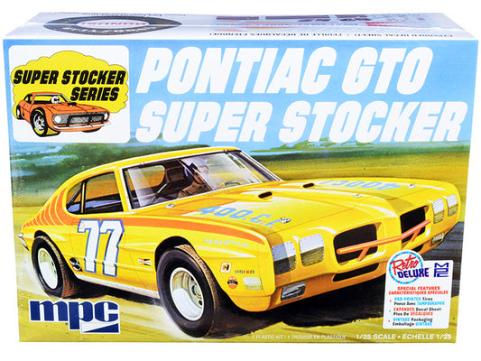 Skill 2 Model Kit 1970 Pontiac GTO Super Stocker 1/25 Scale Model by MPC-0